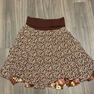 y2k flowy skirt
